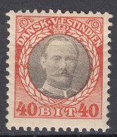 Denmark Danish Antilles (West India) 1907 Mi#47 Mint Hinged - Dänische Antillen (Westindien)