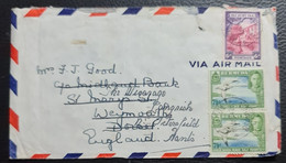 BERMUDA 1942 - Air Mail Letter From Hamilton To Dorset (England) - Bermudes