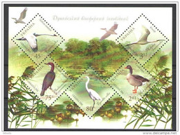 LOTE 1233  ///  (C080)   UCRANIA 2002   YVERT Nº: BLQ. 43 **MNH   //  CATALOG. 2012/COTE: 4,25€ - Grues Et Gruiformes