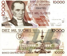 Ecuador / 10.000 Sucres / 1999 / P-127(e) / UNC - Ecuador