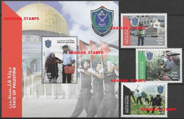 PALESTINE PALESTINIAN AUTHORITY 2013 PALESTINIAN POLICE DAY DOME ROCK TRAFFIC - Police - Gendarmerie