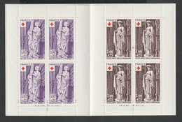 CARNET CROIX ROUGE - N°2025 - 4 Timbres De Chaque (1910 Et 1911) -  1976 - Neuf Sans Charnière - ** - Croix Rouge