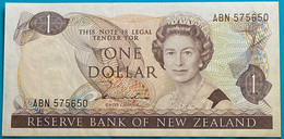 Billet De 1$ De Nouvelle Zélande 1985 / Vendu En L’état - New Zealand