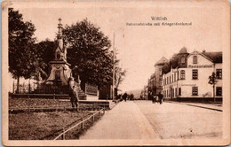 Germany Wittlich Heilstatte Bahnmhofstrasse Mit Kriegerdenkmal - Wittlich