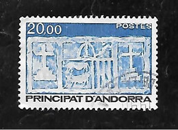 TIMBRE OBLITERE D'ANDORRE DE 1984 N° YVERT 336 - Usados