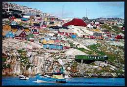 Greenland  Cards CHRISTIANSHÅB FROM THE SEA  ( Lot  630 ) - Greenland