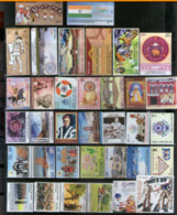 India Inde Indien 2022 Complete Full Year Pack Set 35 Stamps Assorted Themes Commemorative MNH - Komplette Jahrgänge