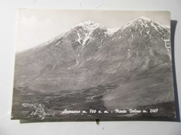 Cartolina Viaggiata "AVEZZANO Monte Velino" 1965 - Avezzano