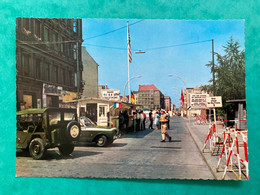 Berlin Grenze Checkpoint Charlie Oldtimer 162 - Muro De Berlin