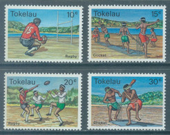 TOKELAU - MNH/** - 1979  - CRICKET RUGBY - Yv 69-72 -  Lot 25656 - Tokelau