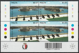 Europa Cept - 2012 - Malta - Block Of 4 Set With Corner (Visit) ** MNH - 2012