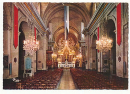 CPSM Dentelée 10.5 X 15 Bouche Du Rhône EYGUIERES Eglise Paroissiale Notre-Dame-de-Grace (XVIII° S.) - Eyguieres