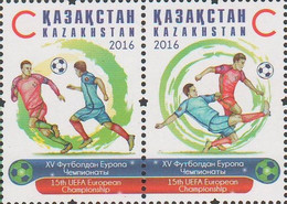 2016 1102 Kazakhstan UEFA European Football Championship 2016 - France MNH - Kazakhstan