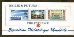 Wallis Et Futuna ** Bloc 4 - Déclaration Des Droits De L'Homme - Blocks & Sheetlets
