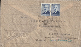 Turquie Lettre Istanbul Pour L'Allemagne 1949 - Briefe U. Dokumente