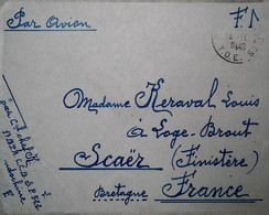 H 13  Lettre 1949 - Oorlog In Indochina En Vietnam