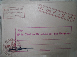 H 13  Lettre Base 125 - Poste Aérienne Militaire