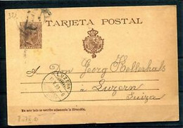 1897.ESPAÑA.ENTERO POSTAL.EDIFIL 36A.USADO.CATALOG 11€ - 1850-1931