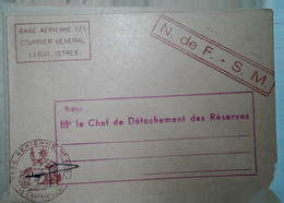 H 13  Lettre Base 125 - Military Airmail