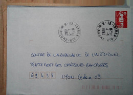 H 13  Lettre Istres Air - Correo Aéreo Militar