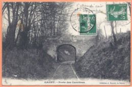 CPA Vue Rare - SEINE SAINT DENIS - GAGNY - PORTE DES CARRIERES - Collection A. Moquet - Gagny