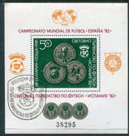 BULGARIA 1981  Football World Cup Block Used  Michel Block 111 - Blokken & Velletjes