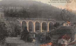SAINT-DIDIER-en-Velay (Haute-Loire) - Le Viaduc Du Chemin De Fer - Passage Du Train - Saint Didier En Velay