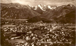 Interlaken - Unterseen M. Mönch U. Jungfrau (1105) * 28. 8. 1922 - Unterseen