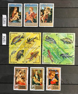 Lot De 14 Timbres Oblitérés Burundi 1972 / 1974 ( 4 Séries Complètes ) - - Used Stamps
