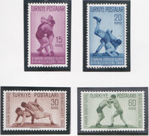 Turkije 1949, Postfris MNH, European Championships In Freestyle Wrestling. - Ungebraucht