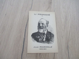 CPA Provençal Félibrige Li Primadié Jousé Roumanille - Schrijvers