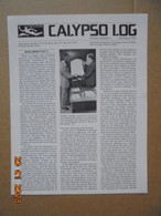 Cousteau Society Bulletin Et Affiche En Anglais : Calypso Log, Volume 3, Number 4 (July - August 1976) - Naturaleza