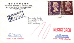 HONGKONG - REGISTERED AIRMAIL 1980 > HANNOVER/DE / 5-13 - Brieven En Documenten