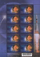 2011 0228 Kazakhstan Space The 50th Anniversary Of The First Space Flight MNH - Kazakhstan