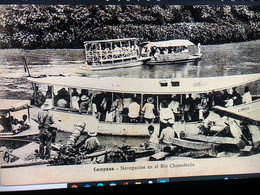 Published ByCarmelo Celano- Boats ,Campana In Chamelecon River 1927 - Honduras