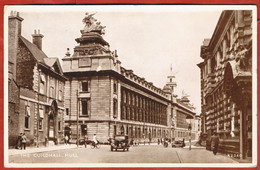 Hull, "The Guildhall". 1953 B/w Postcard. - Hull