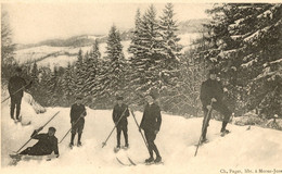 DE MORBIER A MOREZ UNE DESCENTE EN SKI - Altri & Non Classificati