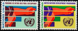 1967 U.N. Development Programme Sc 164-5 / YT 161-2 / Mi 174-5 MNH / Neuf Sans Charniere / Postfrisch [zro] - Unused Stamps