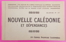 Océanie Nouvelle Calédonie Et Dépendances Album 20 Carte Postale Carnet Complet Rare Nouméa Iles Loyalty Voh ... - Nueva Caledonia