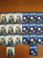 10 Parejas ANDORRA 2€ Conmemorativa 2022 BU - Andorra