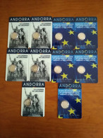 5 Parejas ANDORRA 2€ Conmemorativa 2022 BU - Andorra