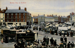 NOTTS - MARKET DAY AT RETFORD - ANIMATED Nt315 - Andere & Zonder Classificatie