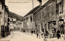 MOIRANS EN MONTAGNE RUE PASTEUR CYCLES MOTOCYCLES G. JEANNIN MECANICIEN GOODRICH MOBILOIL YACCO 1926 - Otros & Sin Clasificación