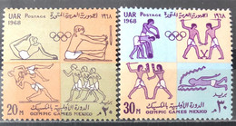 Egypt (UAR), 1968, MI: 896/97 (MNH) - Nuevos