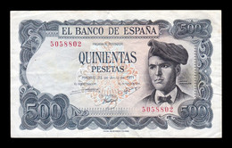 España Spain 500 Pesetas Jacinto Verdaguer 1971 Pick 153 Sin Serie Mbc Vf - 500 Peseten