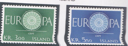 IJsland 1960, Postfris MNH, Europe, Cept - Neufs