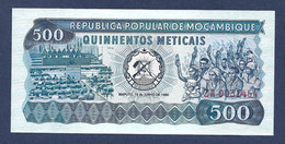 Mozambique 500 Meticais 1980 P127r Replacement ZA UNC - Moçambique