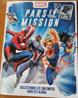 ALBUM COLLECTOR MARVEL "PARS EN MISSION" 2022 - COMPLET 108 CARTES - Marvel