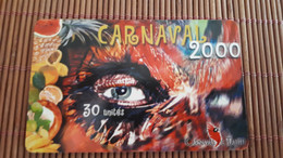 Phonecard Polynesia Carnaval Used Rare - French Polynesia