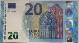 20 EUR - E013 H4 /EN - UNC - 20 Euro